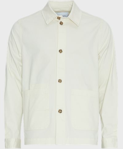 Les Deux Shirts LANGLEY OVERSHIRT LDM640092 White